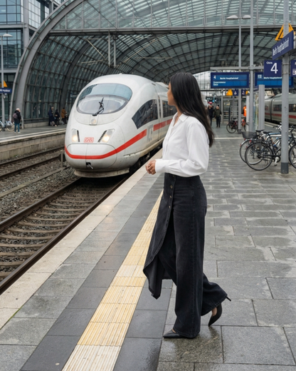 Vanessa | Pantalón vaquero con volante