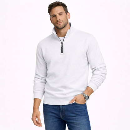 NICOLÁS - JERSEY VINTAGE CON CREMALLERA