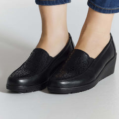 Alicia | Mocasín de cuña de moda