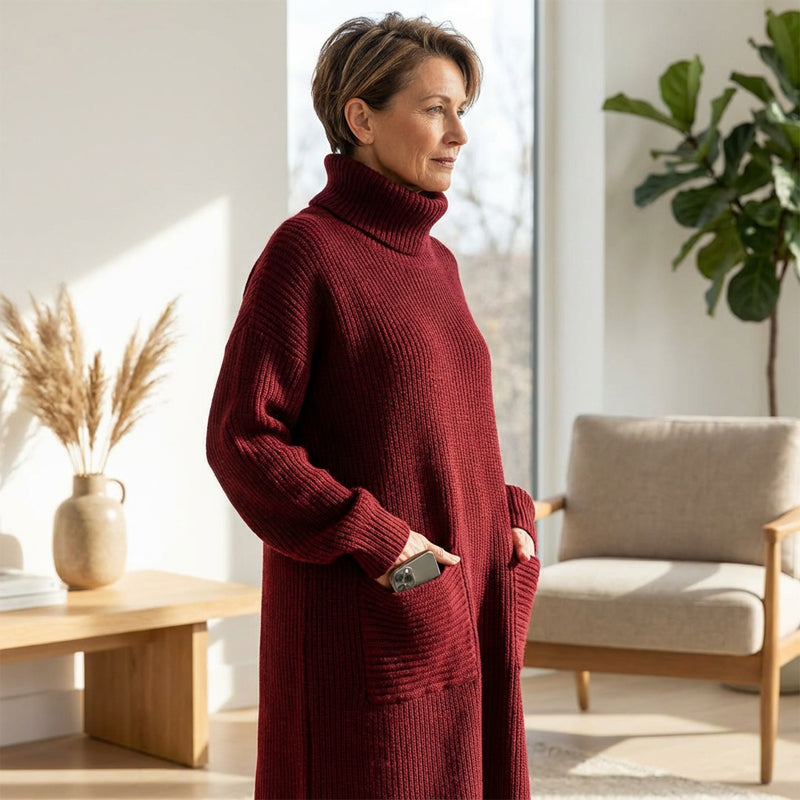 Laura | Vestido elegante de punto